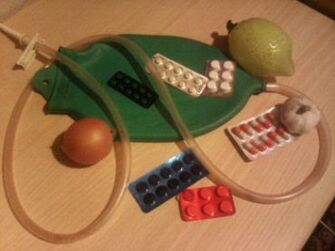 enemas and medication to remove parasites