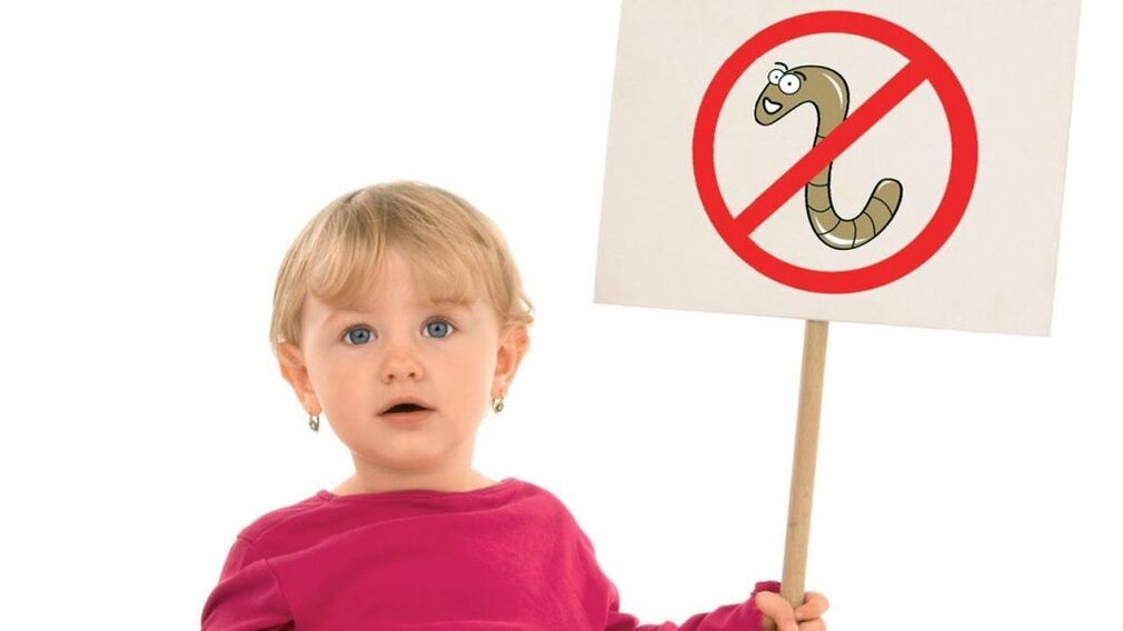 Children are most susceptible to infection with worms